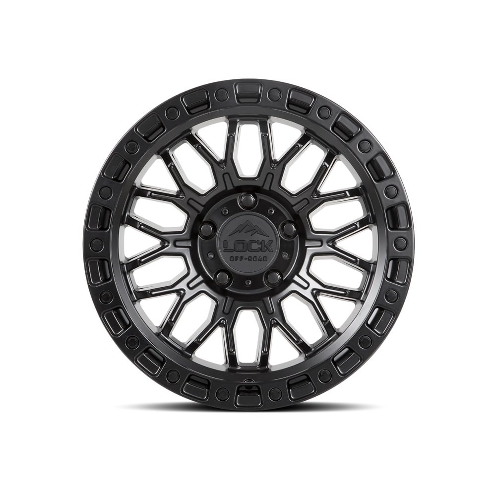 Off-Road Combat wheel — Matte Black