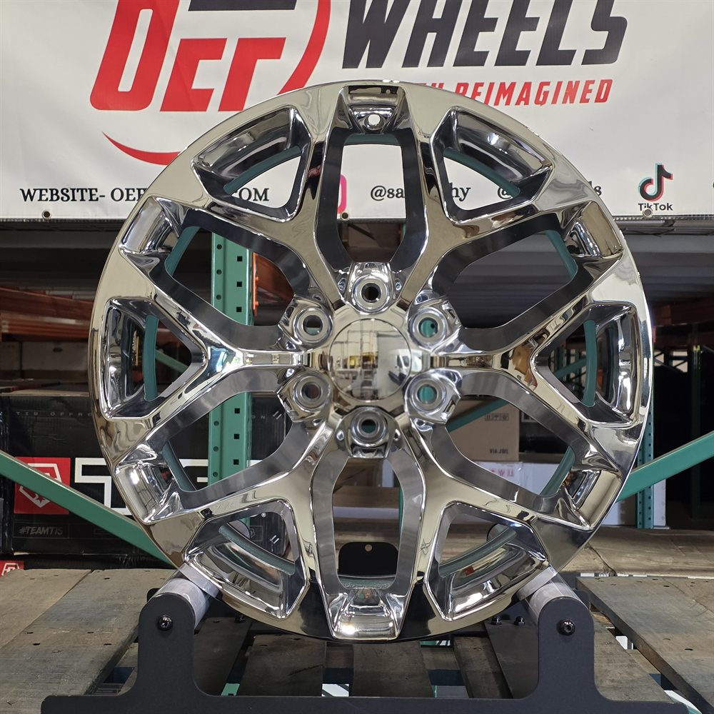GMC G09 wheel — Chrome, Gloss Black, Silver Machine, Black Machine