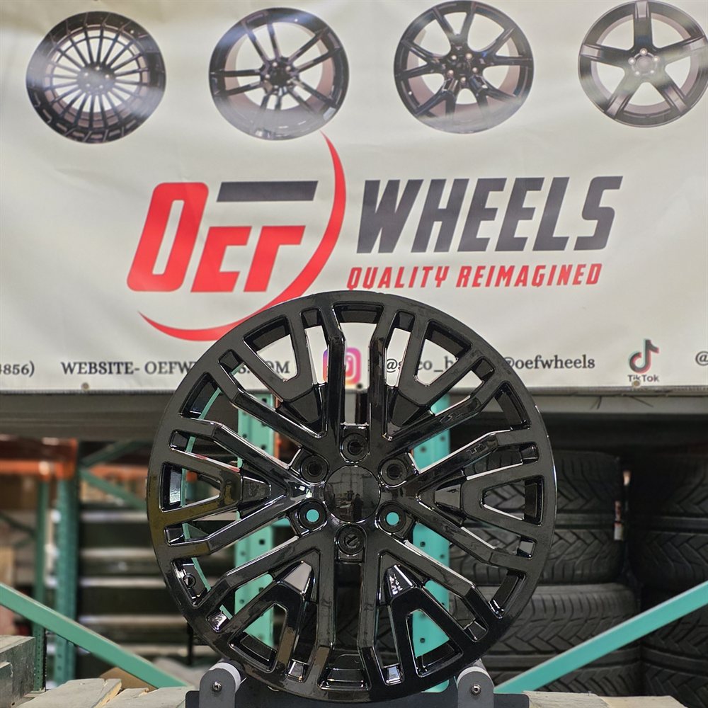 GMC G14 wheel — Chrome, Gloss Black, Black Milled