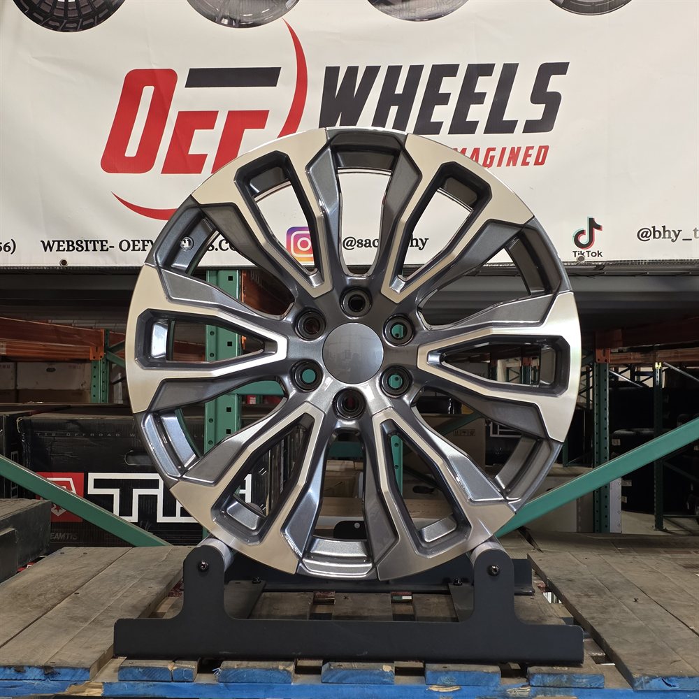 GMC G20 wheel — Chrome, Gloss Black, Silver Machine