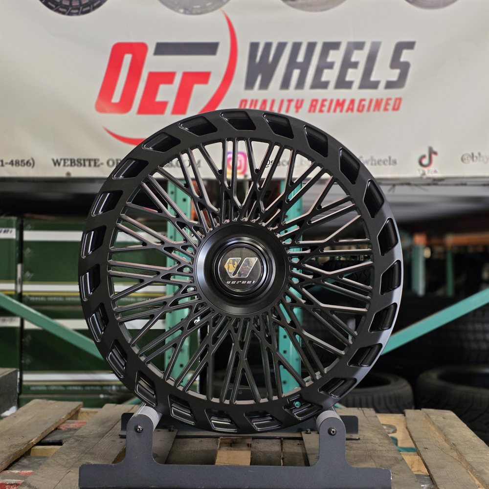 Multi-Fit Vercel AF003 wheel — Matte Black